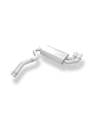 Audi Urquattro Silenziatore posteriore – 2x76 Tipo 10 (Cod. F-AU010038-008)