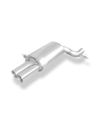 Audi A4/ S4 Tipo B5 quattro Silenziatore posteriore Ø70mm – 2x76 tipo (Cod. F-AU060042-008)
