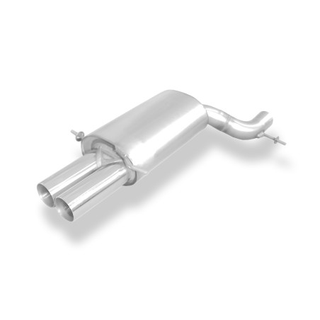 Audi A4/ S4 Tipo B5 quattro Silenziatore posteriore Ø70mm – 2x76 tipo (Cod. F-AU060042-008)