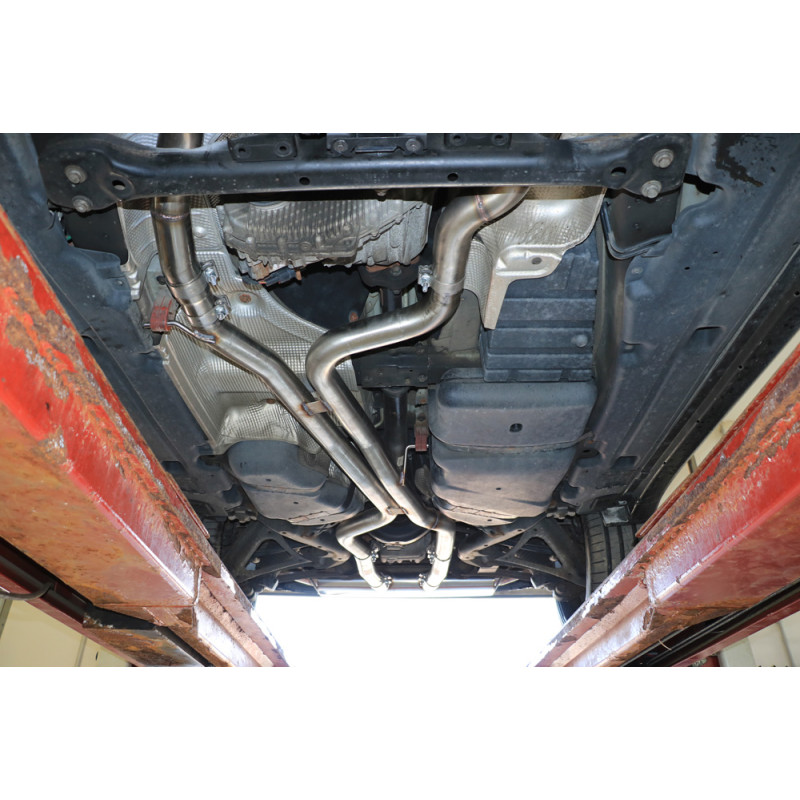 Porsche Cayenne connection pipe Silenziatore posteriore/ catalytic co (Cod. F-PO100000-VB2)