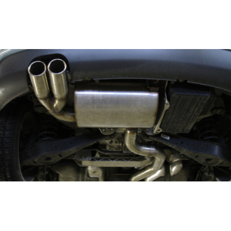 Audi A3 – 8P quattro Silenziatore posteriore Ø70mm – 2x90 Tipo 17 (Cod. F-AU051127-152)