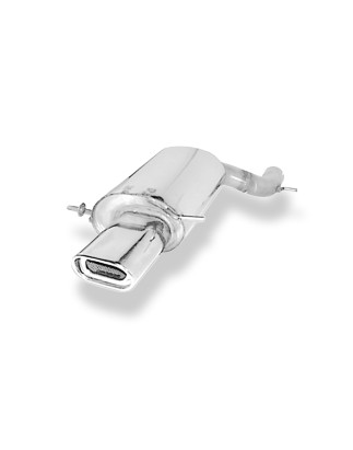 Audi A4/ S4 Tipo B5 quattro Silenziatore posteriore Ø70mm – 135x80 ty (Cod. F-AU060042-593)