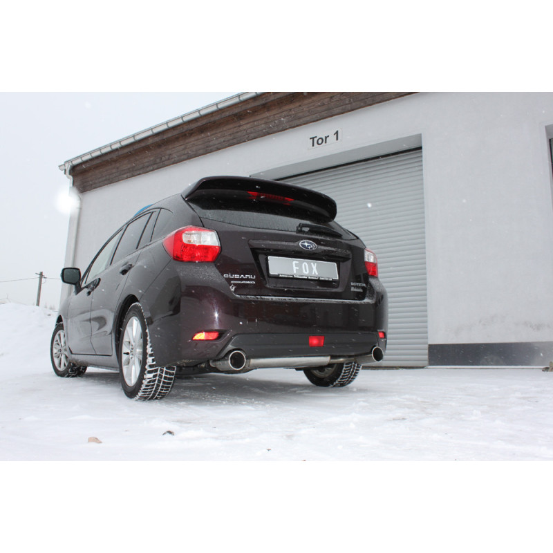 Subaru Impreza GP 4x4 Silenziatore uscita posteriore sinistra destra (Cod. F-SU043003-053)