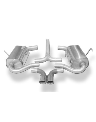 Mini Cooper S R53 Silenziatore posteriore destra e sinistra exit center – 2 (Cod. F-MN020094-008)