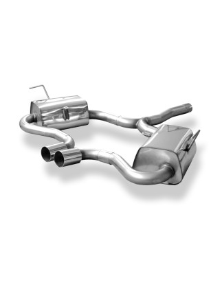 Mini Cooper S R53 Silenziatore posteriore destra e sinistra exit center – 2 (Cod. F-MN020094-008)