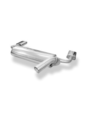 Ford C-Max II Silenziatore posteriore con uscite destra e sinistra (duplex) – 146x65 Tipo 59 (Cod.
