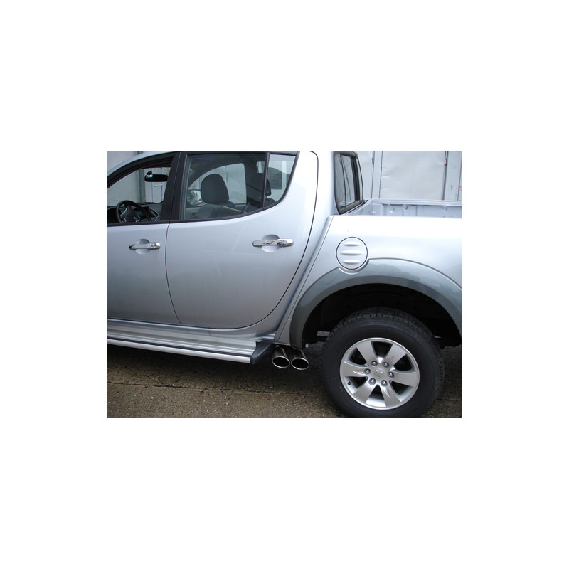 Mitsubishi L200 Tipo KAOT Fourcap 4-doors Silenziatore posteriore sid (Cod. F-MI152011-462)