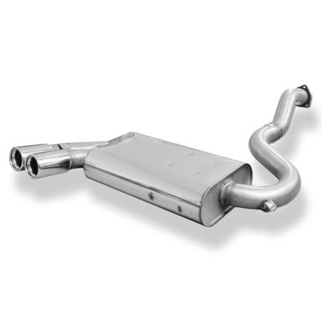 Audi Urquattro Silenziatore posteriore – 2x76 Tipo 13 (Cod. F-AU010038-068)