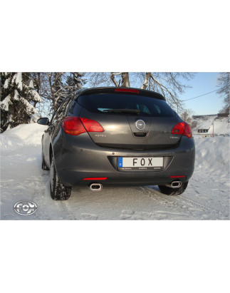 Opel Astra J berlina Silenziatore uscita posteriore destra e sinistra (Cod. F-OP043023-593)