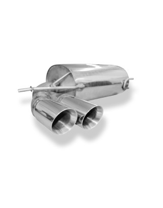 Audi A3 Tipo 8P quattro Silenziatore posteriore Ø70mm – 2x90 Tipo 25 (Cod. F-AU051127-292)
