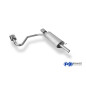 VW Passat 3B/ 3BG Silenziatore posteriore con uscite destra e sinistra (duplex) – 135x80 ty (Cod. 
