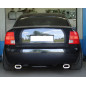 VW Passat 3B/ 3BG Silenziatore posteriore con uscite destra e sinistra (duplex) – 135x80 ty (Cod. 