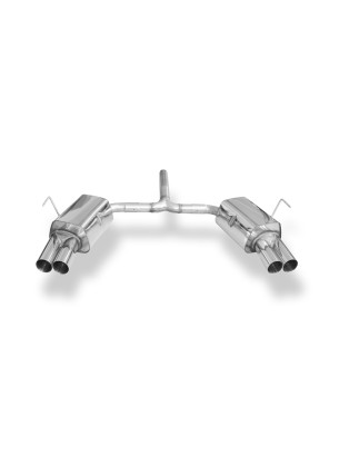Mini Cooper S R53 Silenziatore posteriore destra e sinistra exit destra e sinistra (Cod. F-MN020104-