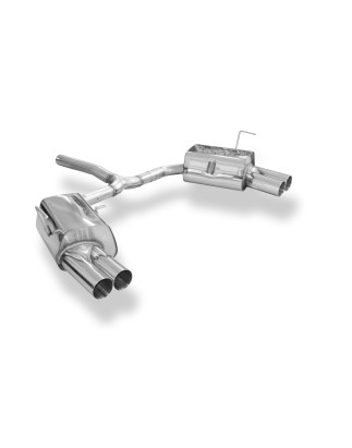 Mini Cooper S R53 Silenziatore posteriore destra e sinistra exit destra e sinistra (Cod. F-MN020104-