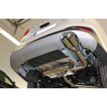 Ford Focus IV Turnier/ Kombi Silenziatore posteriore – 2x80 Tipo 25 (Cod. F-FO033005-290)