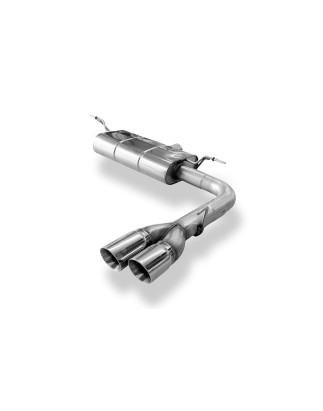 Ford Focus IV Turnier/ Kombi Silenziatore posteriore – 2x80 Tipo 25 (Cod. F-FO033005-290)