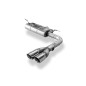 Ford Focus IV Turnier/ Kombi Silenziatore posteriore – 2x80 Tipo 25 (Cod. F-FO033005-290)