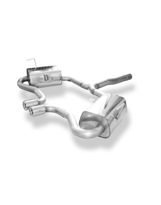Mini Cooper S cabrio R52 Silenziatore posteriore destra e sinistra exit cent (Cod. F-MN020113-068)