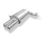 Audi A4/ S4 Tipo B5 quattro Silenziatore posteriore Ø70mm – 2x76 tipo (Cod. F-AU060042-068)