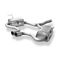 Mini Cooper S cabrio R52 Silenziatore posteriore destra e sinistra exit cent (Cod. F-MN020113-008)