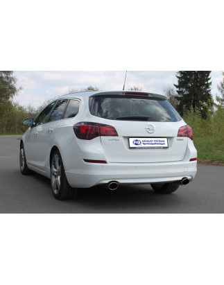 Opel Astra J Sports Tourer Silenziatore posteriore finale destra/sinistra (Cod. F-OP043013-347)