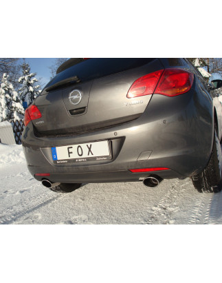 Opel Astra J berlina Silenziatore uscita posteriore destra e sinistra (Cod. F-OP043093-347)