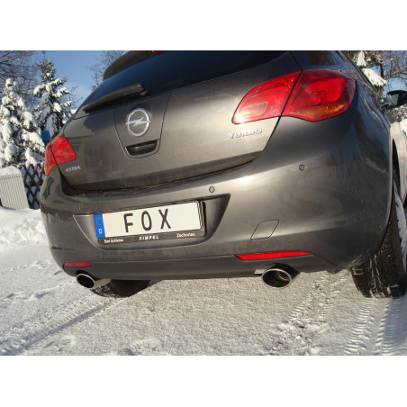 Opel Astra J berlina Silenziatore uscita posteriore destra e sinistra (Cod. F-OP043093-347)