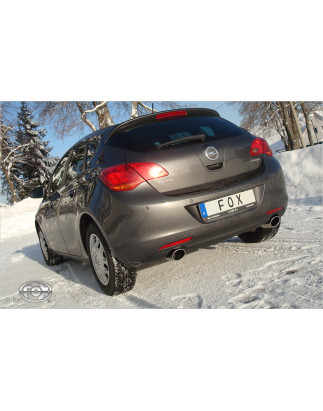 Opel Astra J berlina Silenziatore uscita posteriore destra e sinistra (Cod. F-OP043093-347)