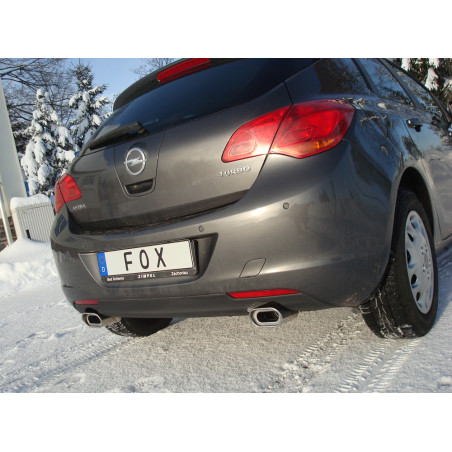 Opel Astra J Sports Tourer Silenziatore posteriore finale destra/sinistra (Cod. F-OP043093-593)