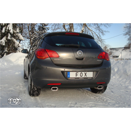 Opel Astra J Sports Tourer Silenziatore posteriore finale destra/sinistra (Cod. F-OP043093-593)