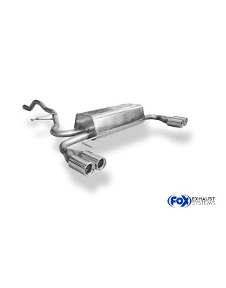 VW Bus T4 Syncro Silenziatore uscita posteriore destra e sinistra incl. (Cod. F-VW130075-068)