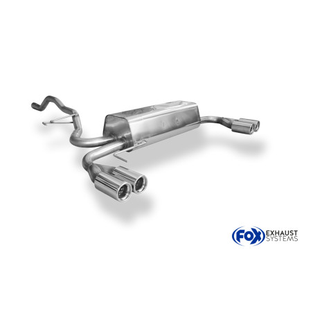 VW Bus T4 Syncro Silenziatore uscita posteriore destra e sinistra incl. (Cod. F-VW130075-068)