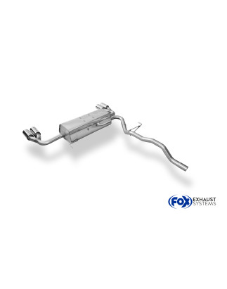 VW Bus T4 Syncro Silenziatore uscita posteriore destra e sinistra incl. (Cod. F-VW130075-068)
