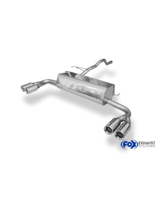 VW Bus T4 Syncro Silenziatore uscita posteriore destra e sinistra incl. (Cod. F-VW130075-068)