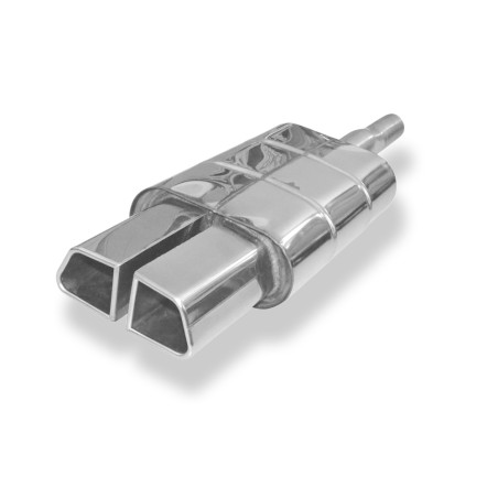 Mini Cooper S – F56 & F57 Silenziatore uscita posteriore center – 2x95x (Cod. F-MN022002-802)