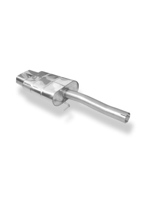 Mini Cooper S – F56 & F57 Silenziatore uscita posteriore center – 2x95x (Cod. F-MN022002-802)