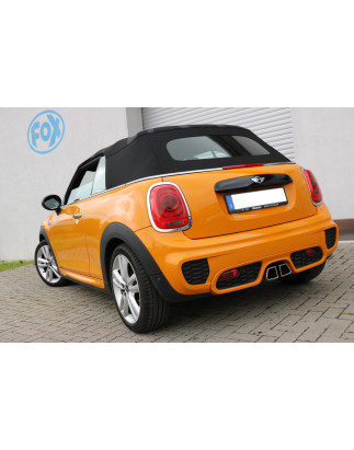 Mini Cooper S – F56 & F57 Silenziatore uscita posteriore center – 2x95x (Cod. F-MN022002-802)
