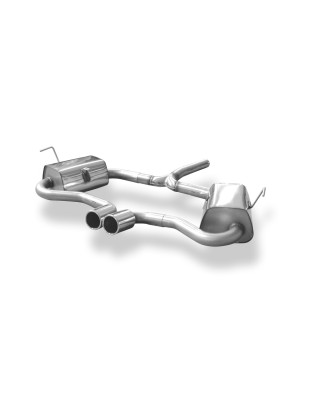 Mini Cooper S R53 Silenziatore posteriore destra e sinistra exit center – 2 (Cod. F-MN020094-048)