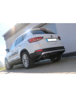 Seat Ateca 5FP – 4x4 Silenziatore posteriore – 2x80 Tipo 16 (Cod. F-SE100001-130)