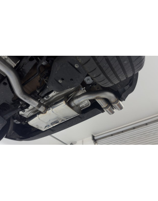 VW Golf 8 GTD silenziatore posteriore – 2x90 Tipo 25 (Cod. F-VW057055-292)
