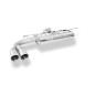 Audi A3 – 8V Sportback quattro Silenziatore posteriore – 2x80 Tipo 25 (Cod. F-AU052127-290)