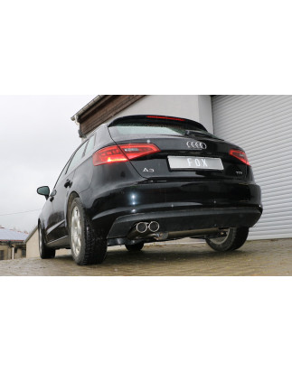 Audi A3 – 8V Sportback Silenziatore posteriore – 2x88x74 Tipo 32 (Cod. F-AU052007-344)