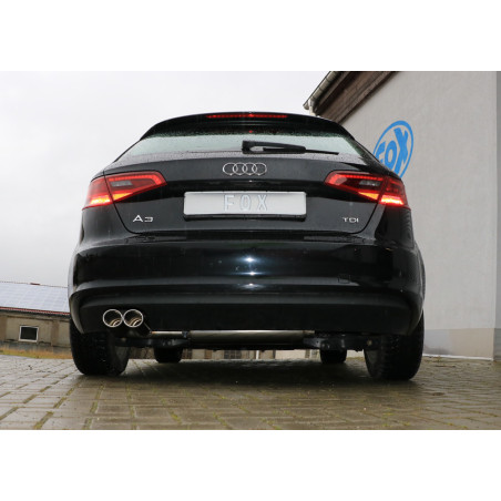 Audi A3 – 8V Sportback Silenziatore posteriore – 2x88x74 Tipo 32 (Cod. F-AU052007-344)