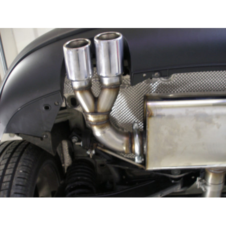 VW Golf V TSI Silenziatore posteriore – 2x76 Tipo 17 (Cod. F-VW054117-148)
