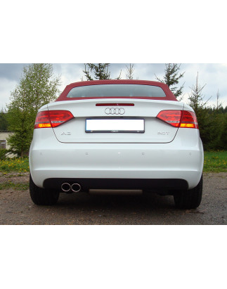 Audi A3 – 8P (cabrio) Silenziatore posteriore Ø70mm on one side – 2x7 (Cod. F-AU051257-148)