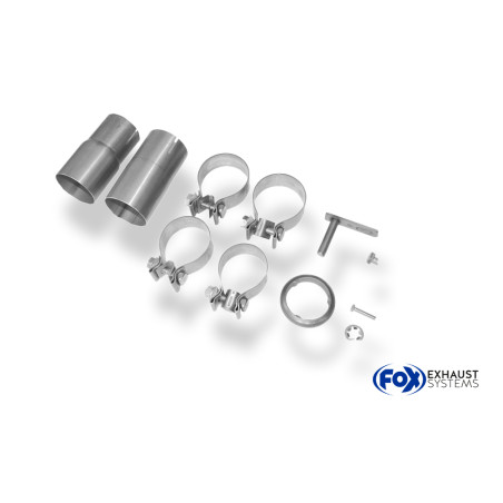 Audi A3 – 8P (cabrio) Silenziatore posteriore Ø70mm on one side – 2x7 (Cod. F-AU051257-148)
