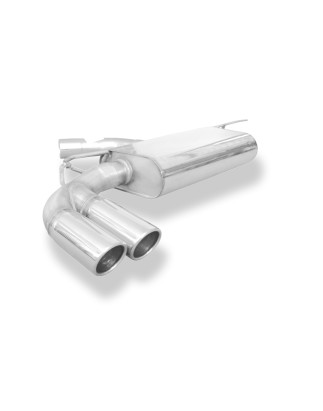 Seat Leon 5F – destroid rear axle Silenziatore posteriore – 2x80 Tipo 16 (Cod. F-SE042087-130)