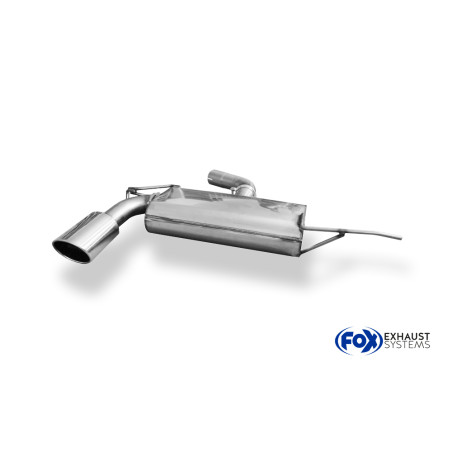 Audi A3 Tipo 8P Sportback Silenziatore posteriore Ø70mm on one side - (Cod. F-AU051067-409)