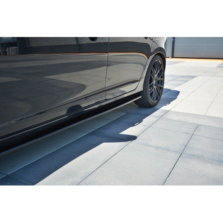 Diffusori minigonne Volvo V60 Polestar Facelift (Cod. M-VO-V60-1F-PS-SD1G)