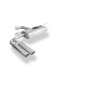 Audi A3 – 8V berlina "senza S-Line" Silenziatore posteriore – 2x80 t (Cod. F-AU052067-130)